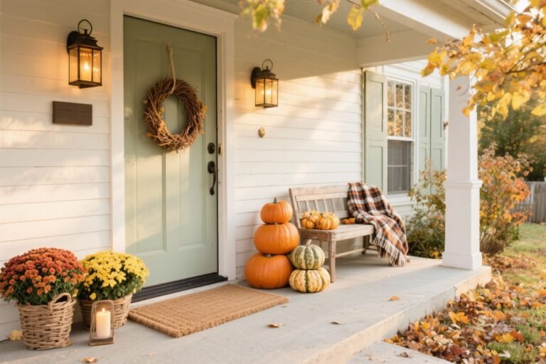 5 Budget-friendly Fall Porch Decor You Can Do in a Weekend That Pops