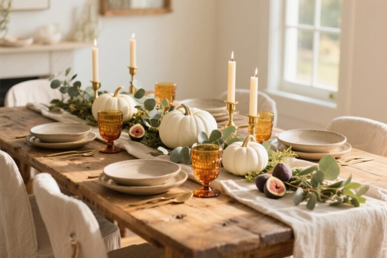 5 Elegant Fall Table Decor Ideas for Effortless Entertaining That Wow