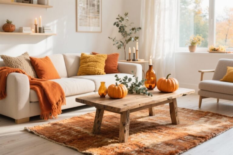5 Simple Ways to Refresh Your Living Room for Fall That Feel Instantly Cozy
