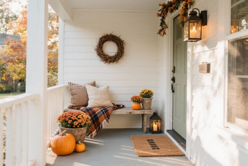 5 Small Porch No Problem Fall Decor Ideas You’ll Want to Copy - Curated ...