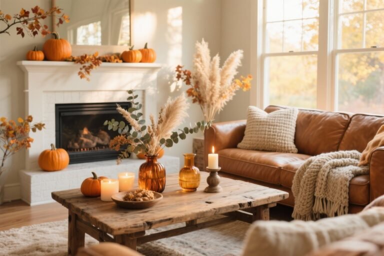 5 Warm and Inviting Fall Living Room Decor Ideas You’ll Want to Copy
