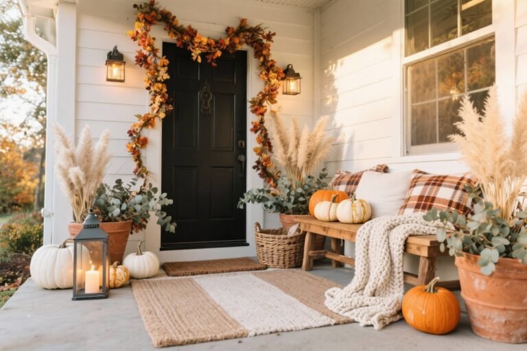 5 Ways to Create a Stunning Fall Porch Aesthetic Your Neighbors Will Copy