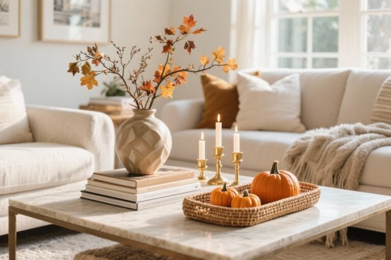 5 Chic Fall Coffee Table Decor Trends to Try This Season and Love