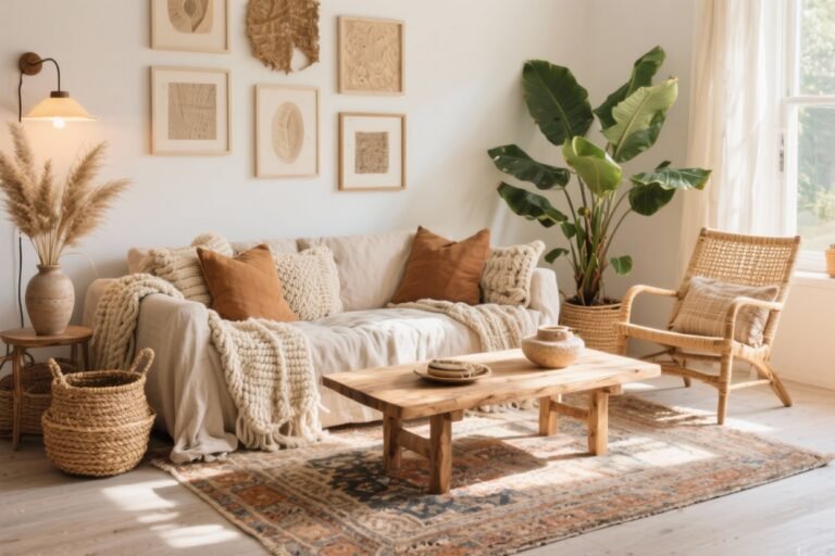 5 Effortless Boho Living Room Ideas That Feel Instantly Cozy