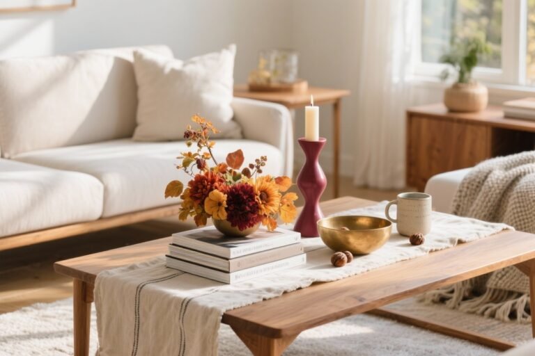 5 Elegant Fall Coffee Table Styling Ideas for a Cozy, Polished Look You’ll Steal