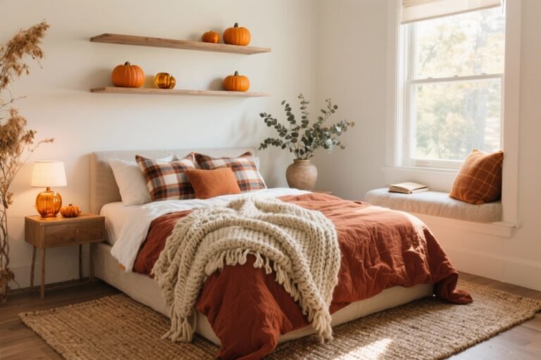 5 Fall Bedroom Decor Ideas for Small Spaces That Feel Extra Cozy