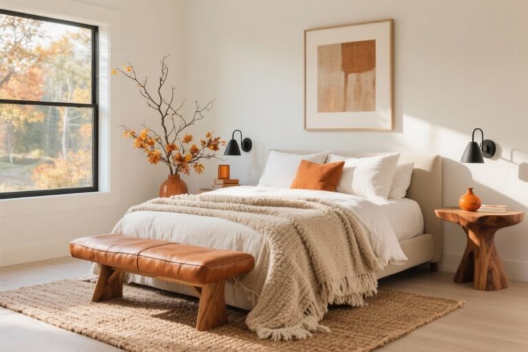 5 Modern Fall Bedroom Decor Ideas for a Chic Seasonal Refresh You’ll Love