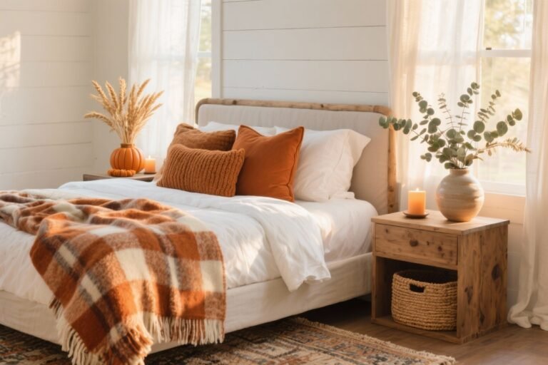 5 Pumpkin Spice-inspired Ways to Add Fall Charm to Your Bedroom