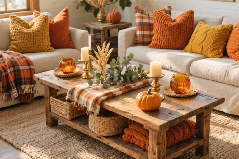 5 Rustic Fall Coffee Table Ideas for a Warm, Inviting Home You’ll Love