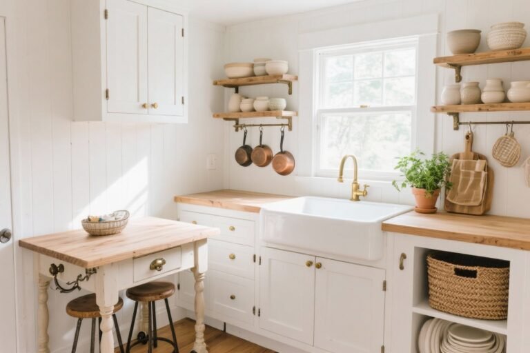 5 Small Farmhouse Kitchen Ideas That Maximize Space & Style—no Reno Needed