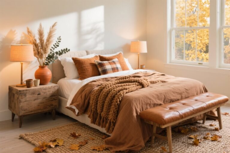 5 Warm & Inviting Ways to Bring Autumn Vibes Into Your Bedroom—instant Cozy