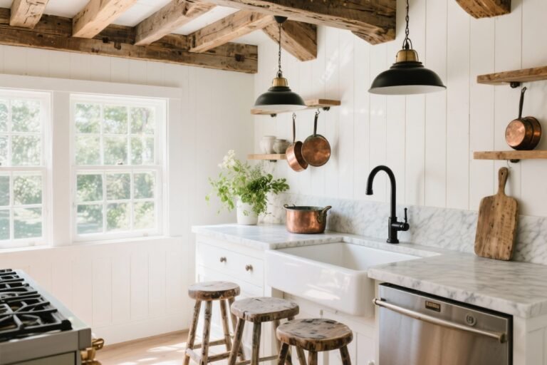 5 Ways to Mix Vintage & Modern in a Farmhouse Kitchen You’ll Brag About