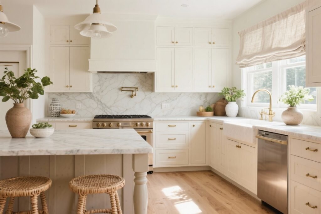 10 Beige-to-white Kitchen Ideas That Look Effortlessly Elegant ...