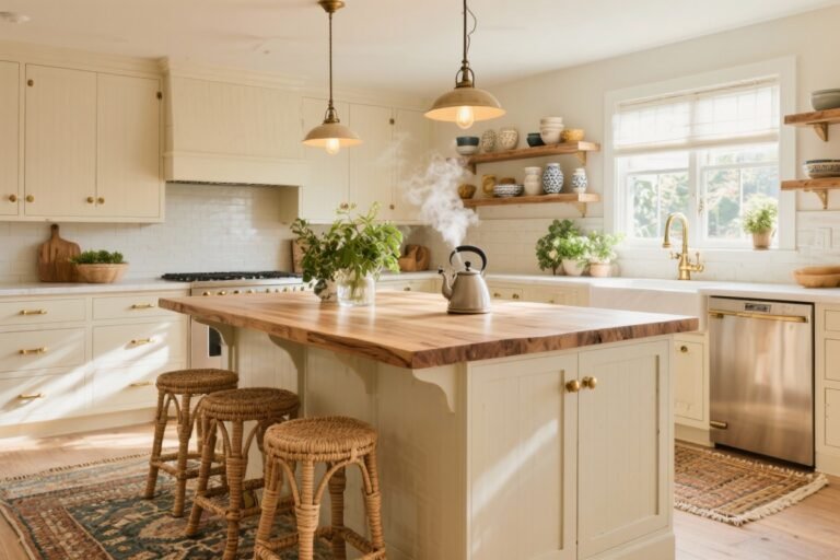 10 Cozy Kitchen Island Ideas That Make Your Home Feel Warm & Inviting
