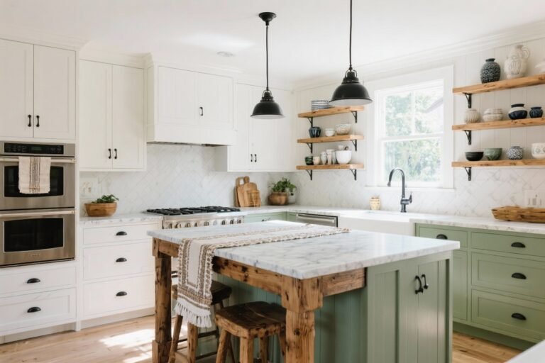 10 Farmhouse Kitchen Cabinet Ideas That Still Feel Modern (and Totally Dreamy)