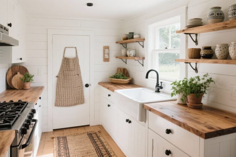 10 Farmhouse Small Kitchen Ideas That Feel Warm and Inviting You’ll Love
