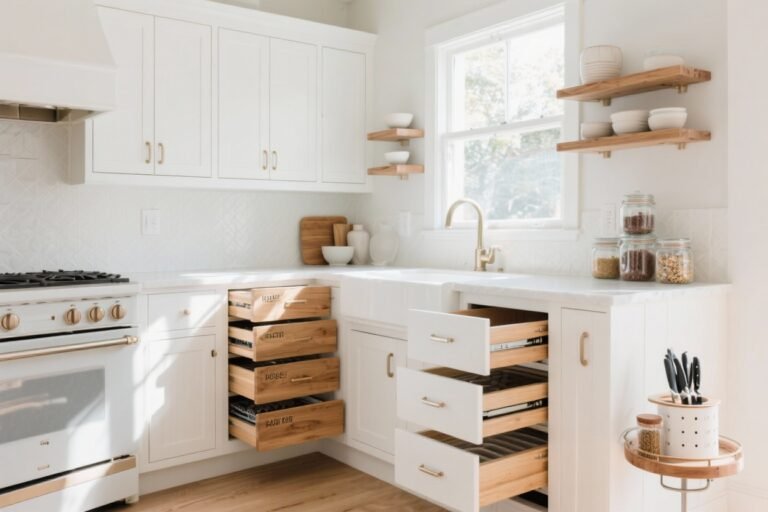 10 Kitchen Cabinet Storage Ideas That Eliminate Clutter You’ll Wish You Tried Sooner
