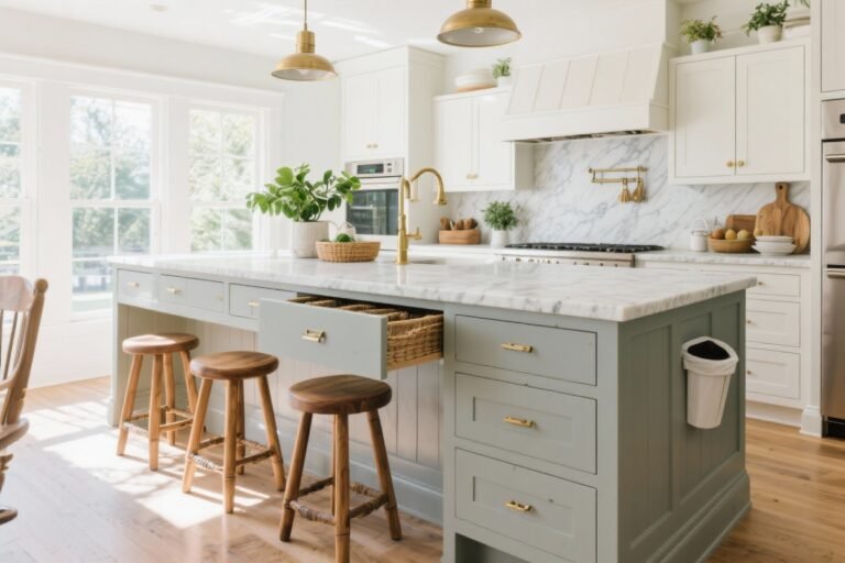 10 Kitchen Island Storage Ideas That Hide the Mess Beautifully (and Look Chic)