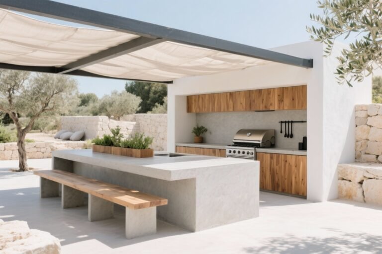 10 Minimalist Outdoor Kitchen Ideas With Clean, Modern Style You’ll Want Now