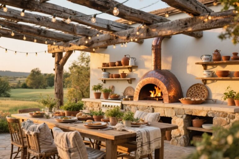 10 Rustic Outdoor Kitchens That Feel Warm and Inviting You’ll Want to Copy