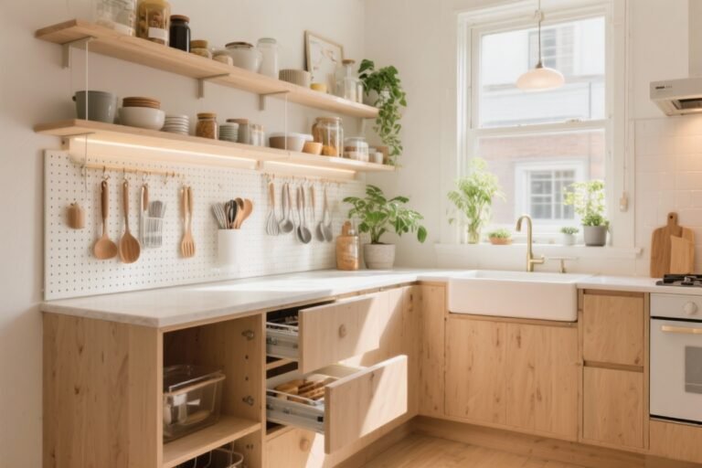 10 Small Kitchen Ideas for Organizing Without Clutter That Look Effortlessly Chic