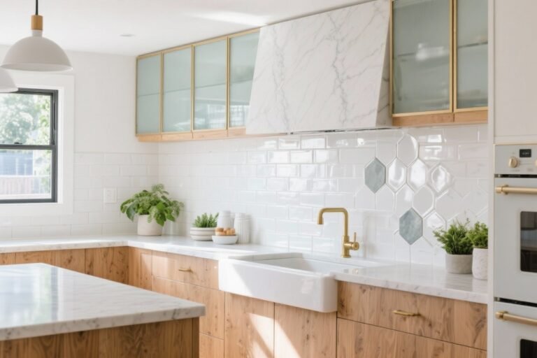 10 Easy-to-clean Kitchen Backsplash Ideas for Busy Homes You’ll Actually Love