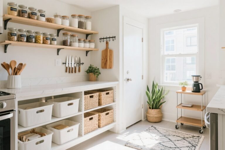 10 Kitchen Organization Ideas Renters Can Do Without Remodeling That Actually Look Chic