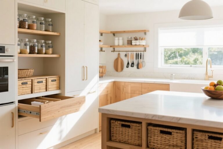 10 Lazy but Brilliant Kitchen Organization Ideas That Save Time—and Your Sanity