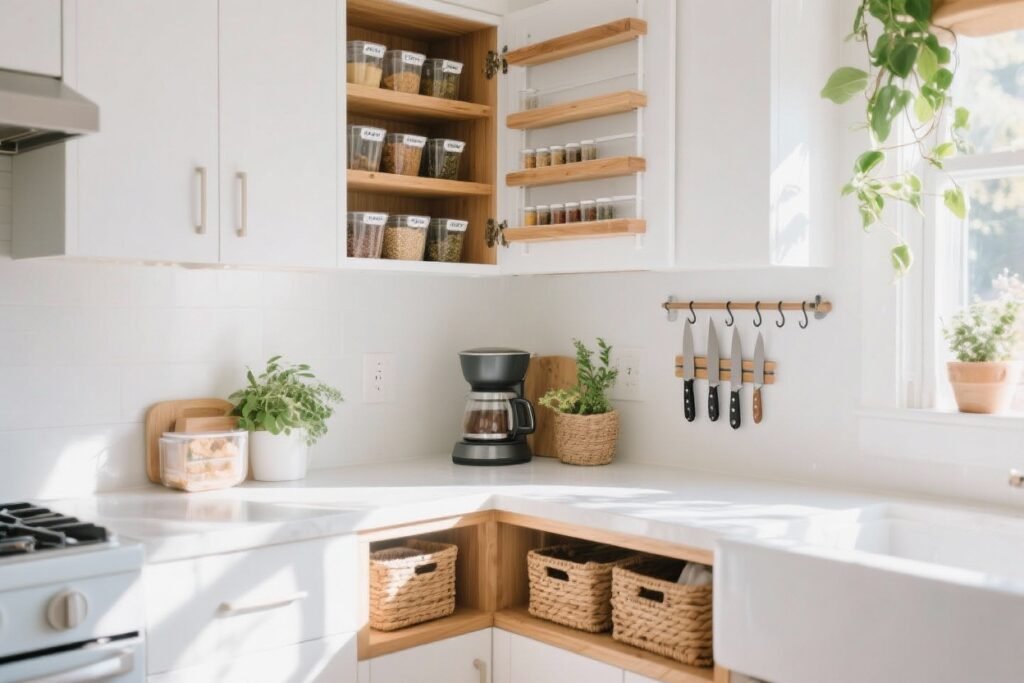 10 Space-saving Kitchen Organization Ideas for Small Cabinets You’ll ...