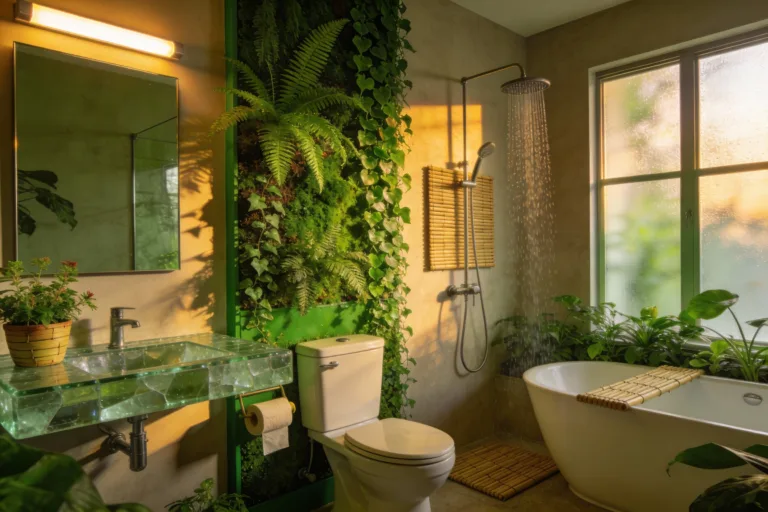 10 Green Bathroom Ideas For A Sustainable Home You’ll Actually Want To Copy