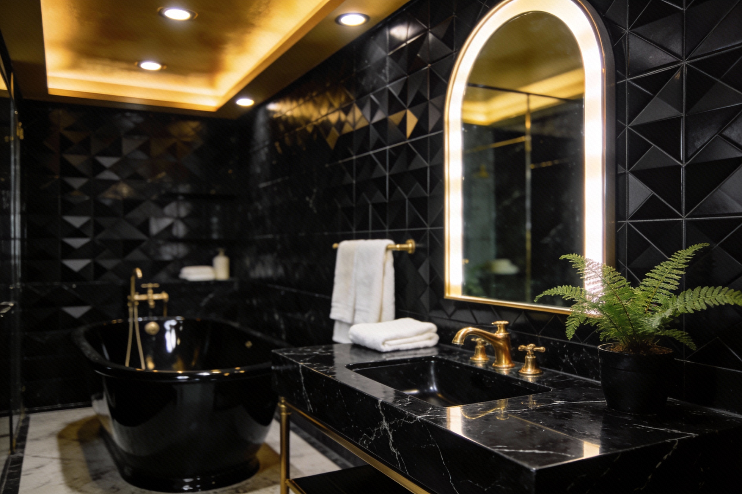 10 Black Bathroom Ideas That’ll Make Your Space Look Luxe On A Budget