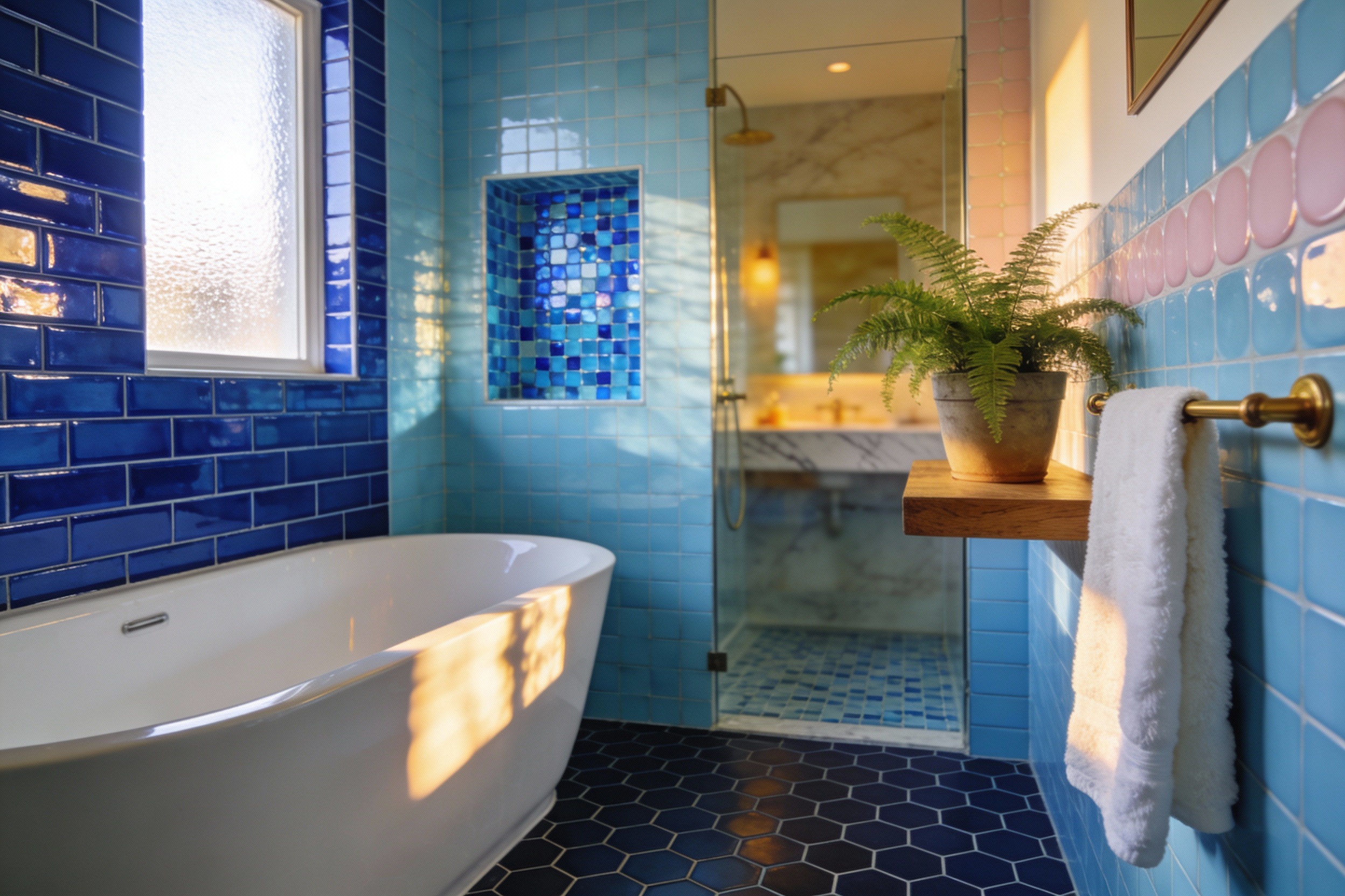 10 Blue Tile Bathroom Ideas That Make Every Morning Feel Like Vacation