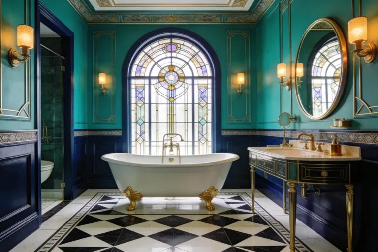 10 Art Deco Bathroom Ideas That Make Every Morning Feel Glam
