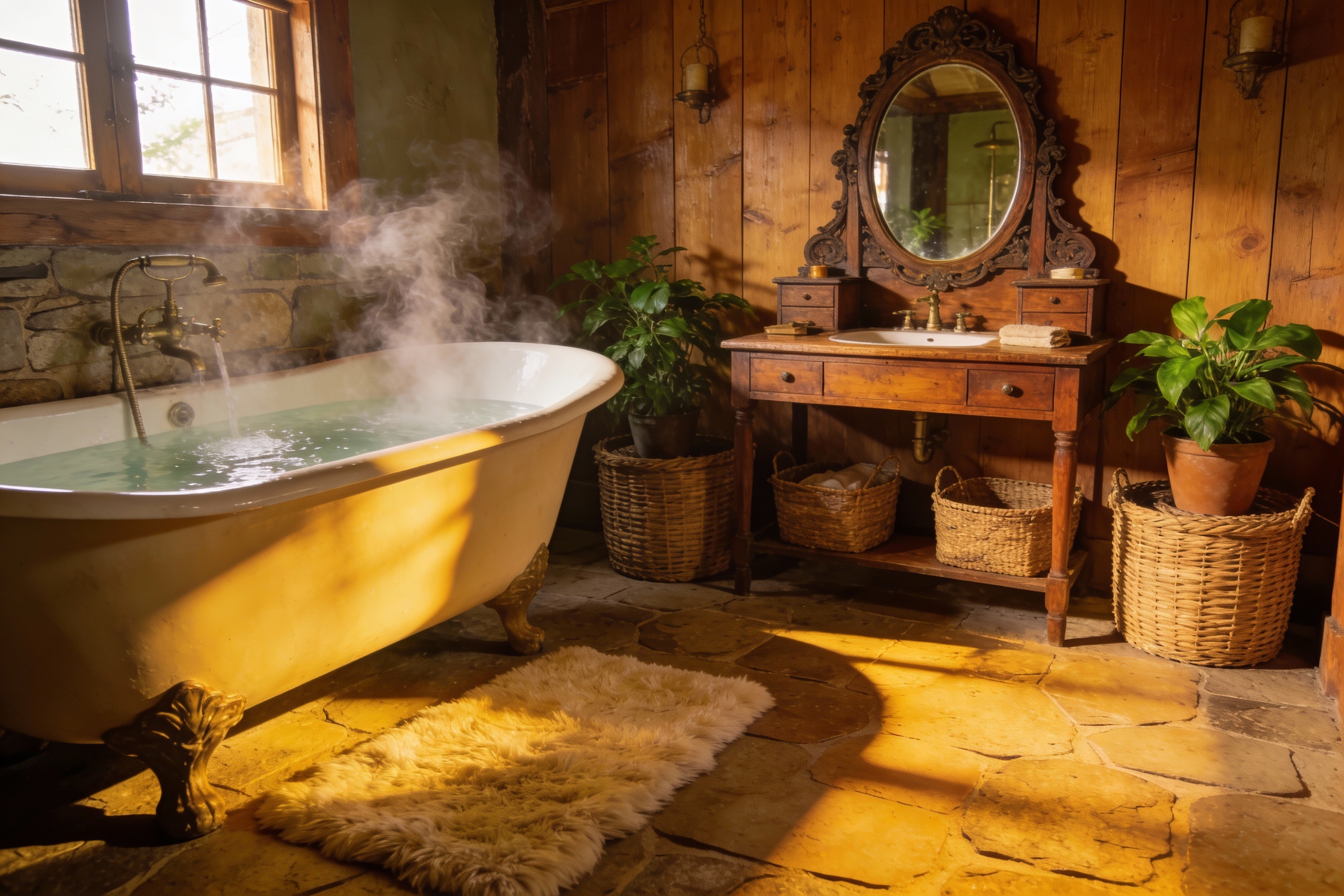 10 Rustic Bathroom Decor Ideas That’ll Make Your Morning Routine Cozy