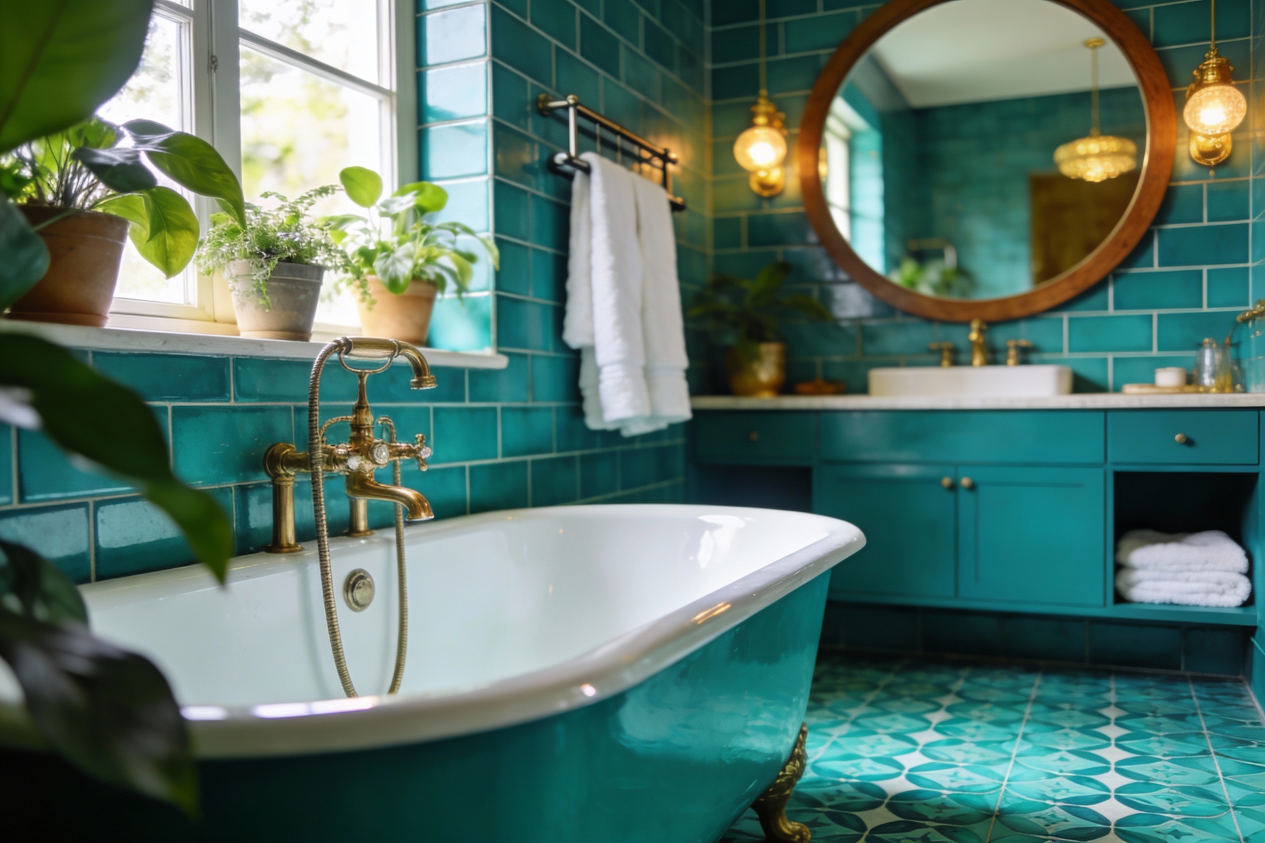 10 Teal Bathroom Ideas That’ll Make Your Morning Routine Way Chicer