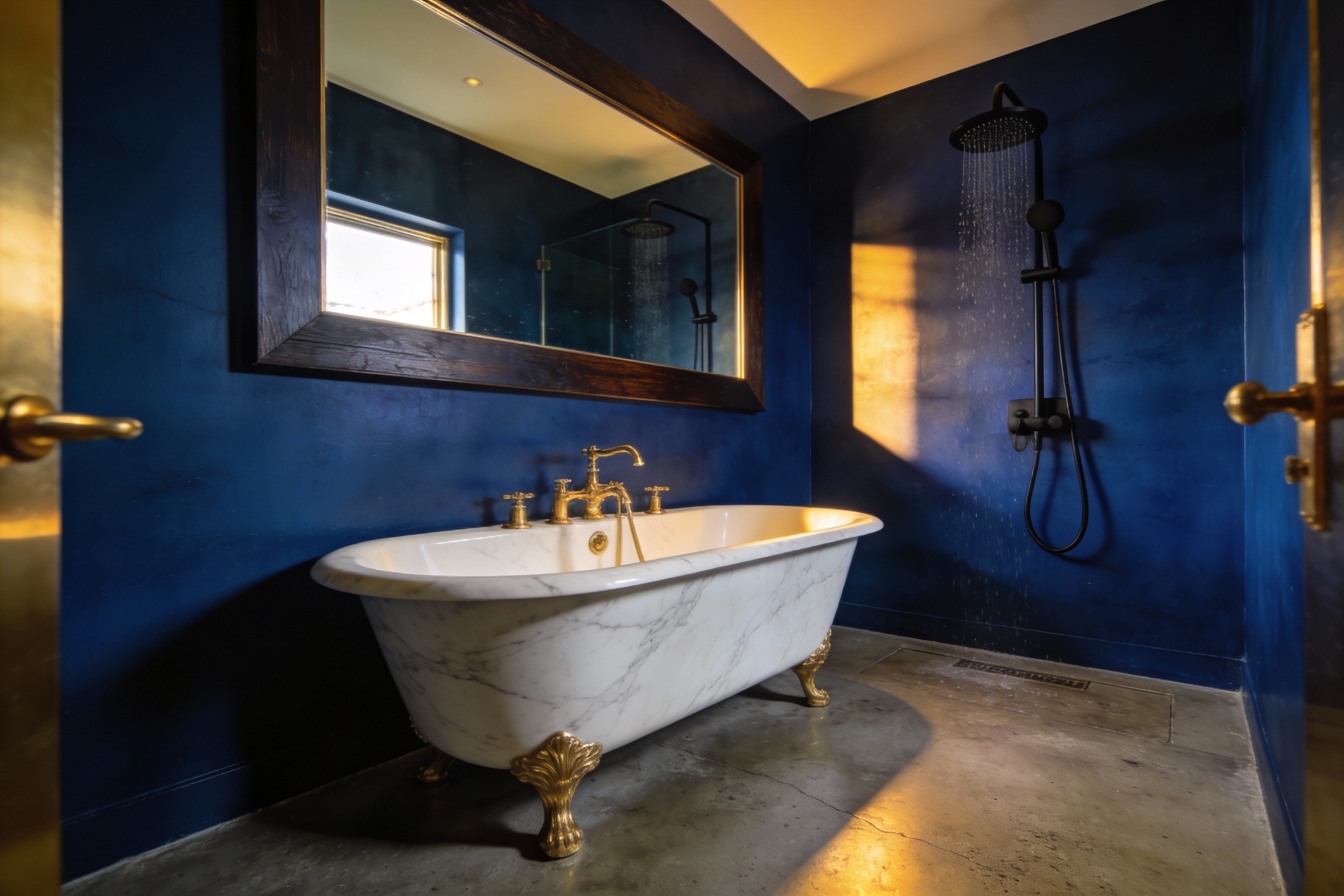 10 Dark Blue Bathroom Ideas That Look Luxe Without Trying
