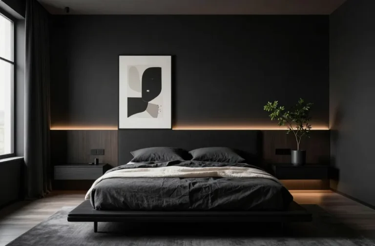 10 Dark Bedroom Ideas That Turn Moody Into Magic