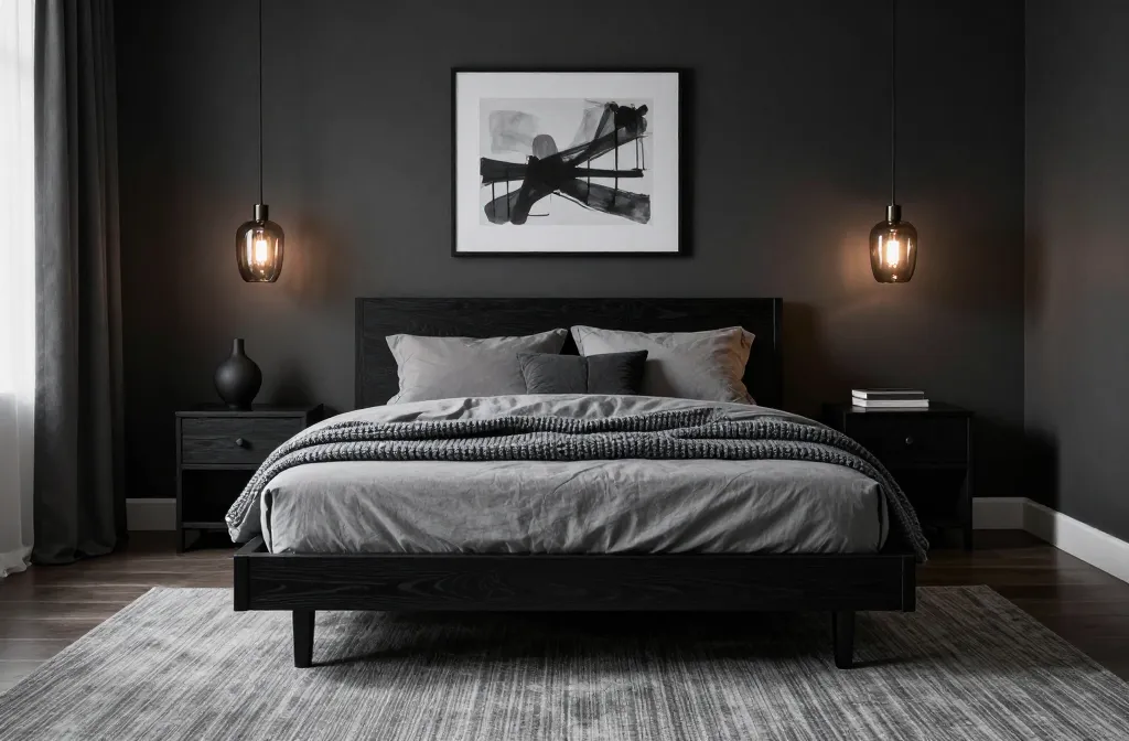 10 Black and Grey Bedroom Ideas That Feel Effortlessly Chic