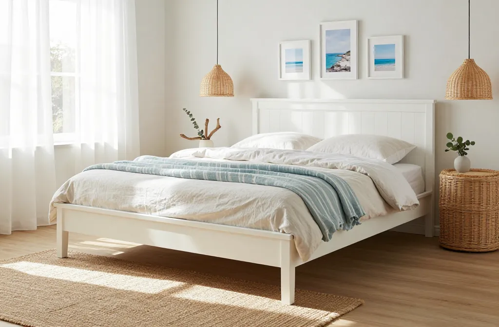 10 White Bed Frame Bedroom Ideas That Instantly Elevate
