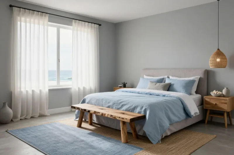 Steal These 10 Grey and Blue Bedroom Ideas for Instant Calm