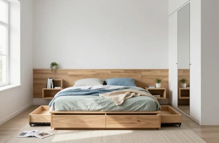 Genius 10 Tiny Bedroom Storage Ideas to Save Space Fast