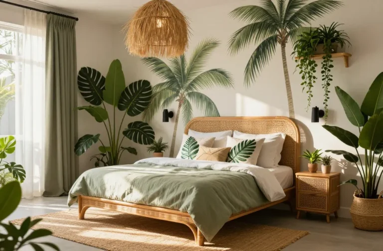 10 Tropical Bedroom Ideas for Instant Vacation Vibes