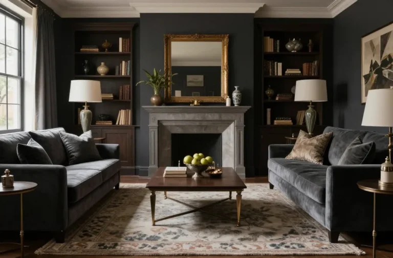 10 Dark Living Room Ideas That Feel Rich and Welcoming