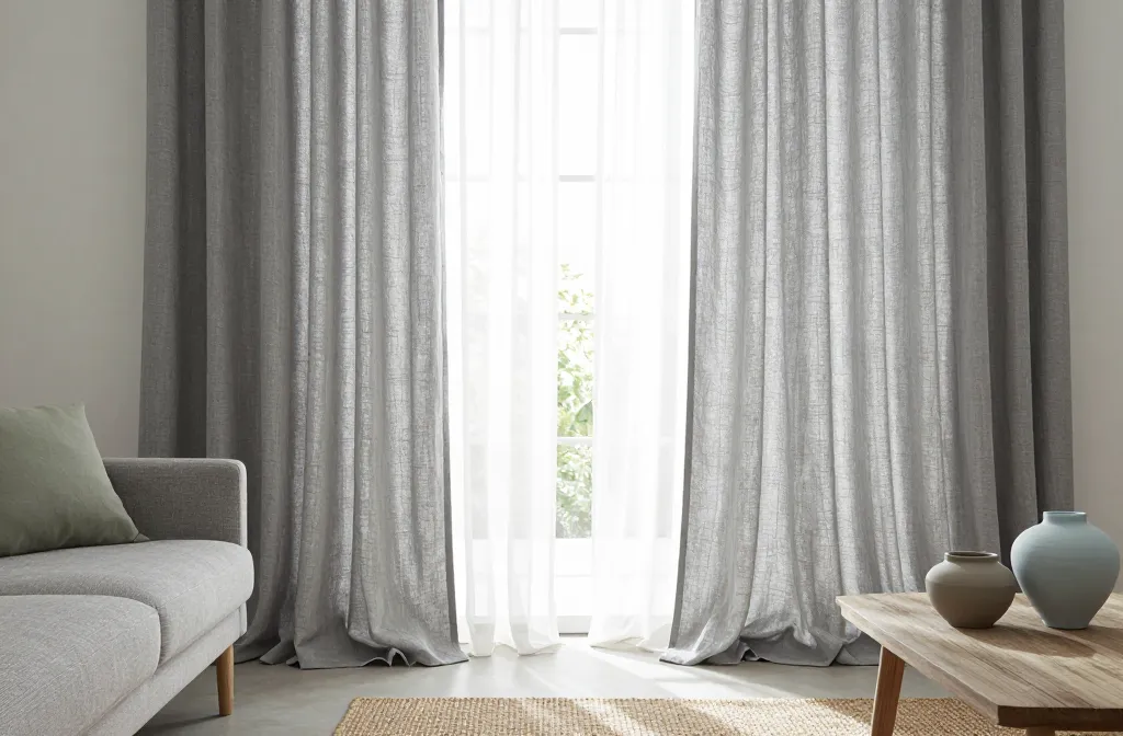 10 Grey Living Room Curtain Ideas That Instantly Elevate