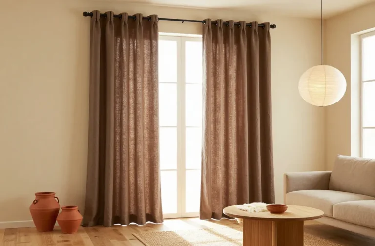 10 Brown Curtains Living Room Ideas That Instantly Elevate