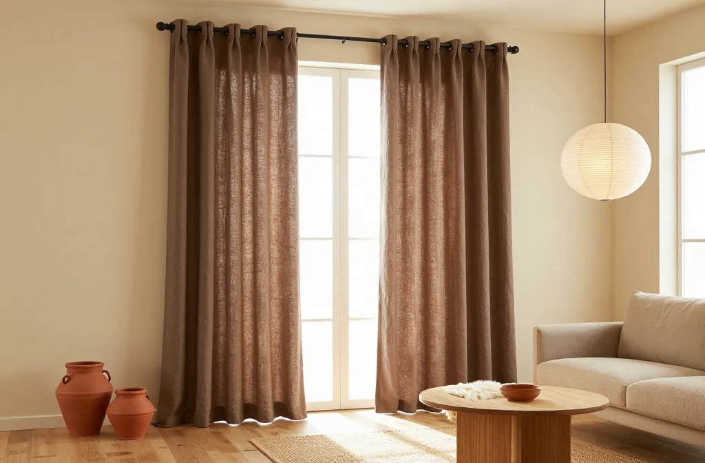 10 Brown Curtains Living Room Ideas That Instantly Elevate