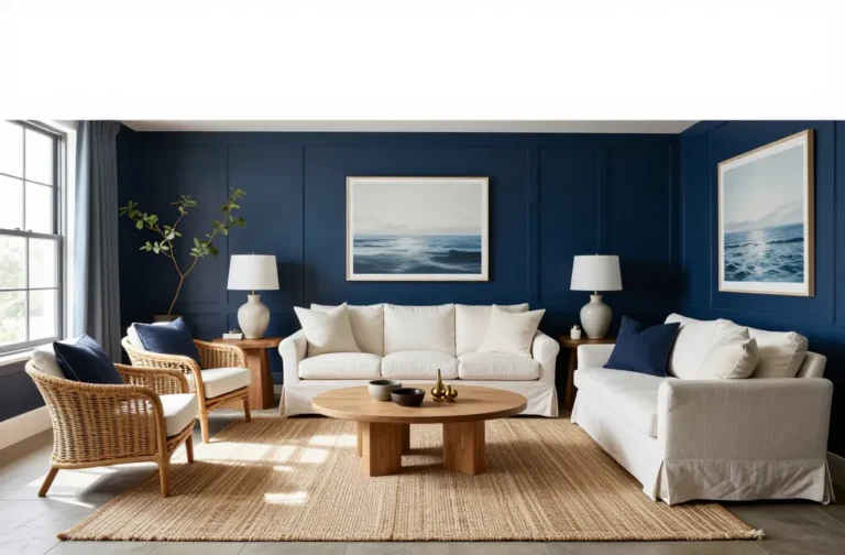 Steal These 10 Navy Blue Living Room Ideas Now