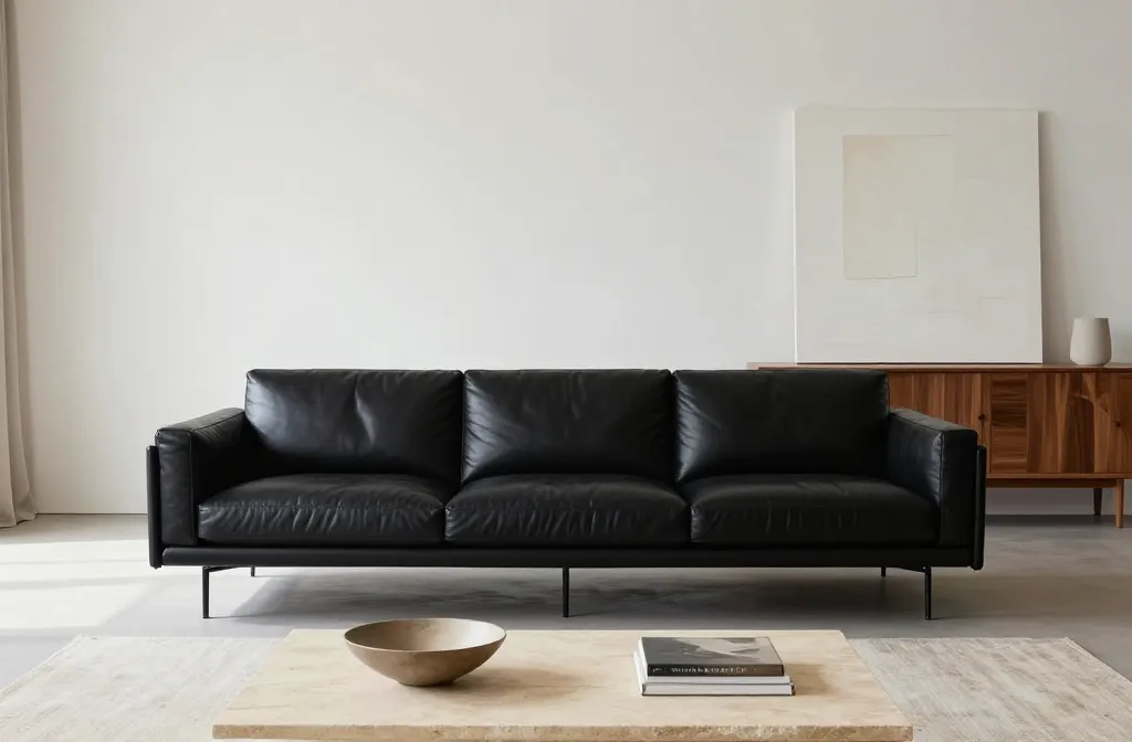 10 Black Leather Sofa Living Room Ideas That Wow