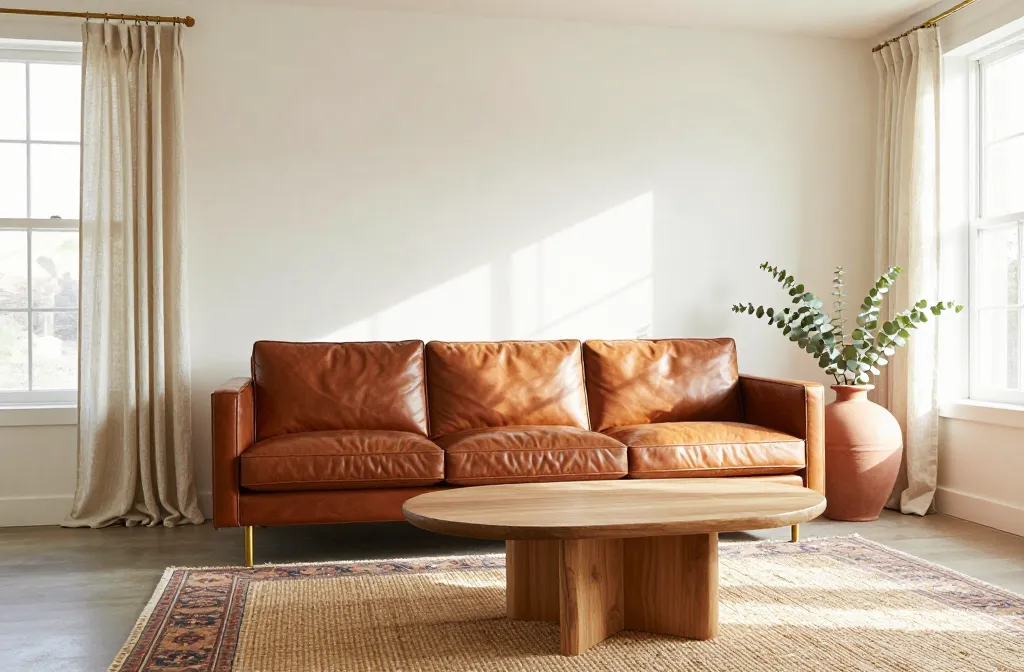 Gorgeous 10 Brown Leather Couch Living Room Ideas