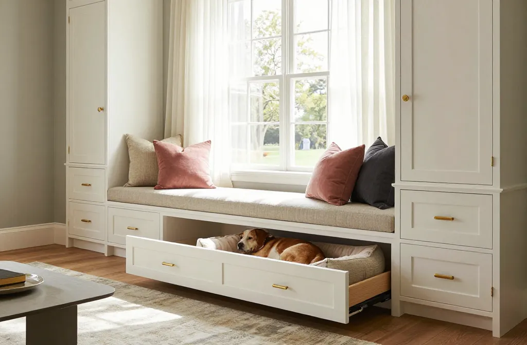 Chic 10 Dog Bed Ideas for Living Room That Wow Guests